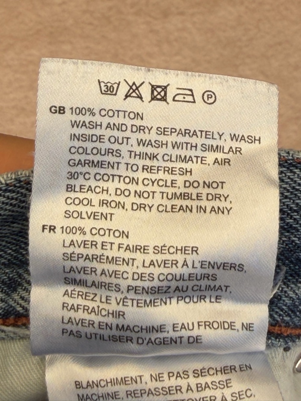 Toteme Light Blue Straight Leg Jeans - Picture 14 of 14